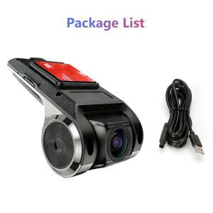 USB HD 1080P Car Dash Cam 170 Degree Wide Angle Car Camera Recorder Front ADAS Dashcam Android DVR Auto Recorder Night Version