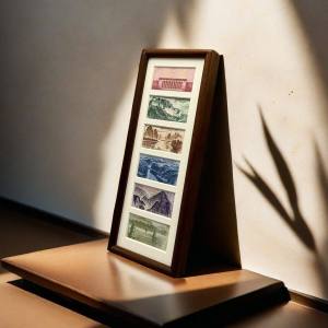 YICHENGXUAN | Wooden Luxury Style Six-line Landscape Frame