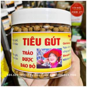 ( MUA LẺ - SỈ  GIÁ GỐC ) Tiêu Guot Dao đỏ viên 300gram ( nhức mỏi tay chân  đau đầu gối đau các khớp chân tay giúp kiểm soát các cơn đau hỗ trợ lợi tiểu )- Tây Bắc Food 277