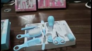 10 in 1 Baby Health Care Set Grooming Kit Nasal Aspirator Hair Brush Baby Care Set Barang Baby Newborn