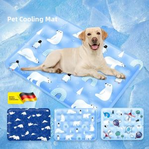 MONLEYTA | German Pet Cooling Ice Mat Summer Dog Cool Mat Cat Temperature Regulation Ice Cold Pad Cat Cat Cooling Mat Dog Bed Summer Ice Mat
