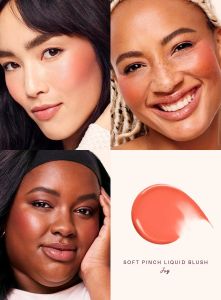Rare Beauty Worth Happy Love Joy Liquid Blush Serene Gentle Mellow Contour Transcend Liquid Highlighter LongLasting Plump Makeup