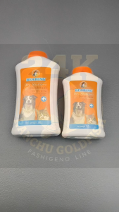 BEARING DRY SHAMPOO DEODORANT FOR DOGS & CATS NO-RINSE PET GROOMING POWDER ANTI-ODOR & FRESH COAT