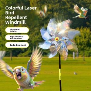 Gumahus | Laser Bird Repellent Windmill Orchard专用 Bird Scaring Device