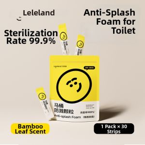 LELEAN | Odor Removing Water Splashing Preventive Scented Particles Toilet Freshener