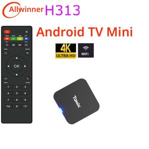 กล่องทีวีแอนดรอยด์ Tanix TX1 ชิปเซ็ต H313 รองรับ Wifi 2.4G แรม 1GB/2GB รอม 8GB/16GB ใช้พลังงานจากไฟ DC 5V 2A มินิสมาร์ททีวีสติ๊ก