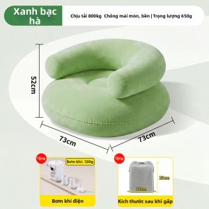 DENGJIE | Đệm Ghế Sofa Hơi Tự Động Bơm Phồng Di Động