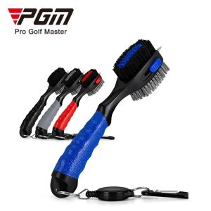 PGM 1 Piece Double Side Golf Club Cleaning Wire Brush with Telescopic Iron Needle and Stretchable Hook and Loop Golf Multifunctional Accessories SZ007