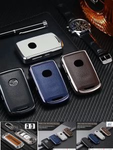 Ốp chìa khóa hợp kim nhôm cao cấp tất cả dòng xe mazda:  m2m3m6 CX5 CX8CX9 CX3 CX30