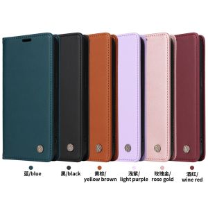 For Samsung Galaxy Z Flip 4 / Z Flip 3 Phone Case Leather Wallet Magnetic Card Slot Flip Cover Casing
