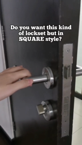 Corona Square Entrance Door Lock Mortise Lock Set Bedroom Lock Door Security Door Safety