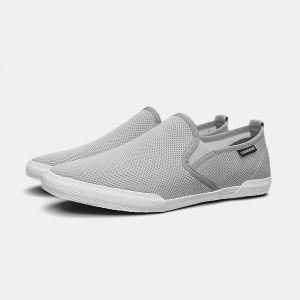Giày lười nam - Slip on nam vải - Mã LY89X