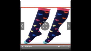 1 Pair Compression Maternity Socks Therapy Health Sock Color Stoking | Stokin Terapi Sarung Kaki Berpantang Ibu Mengandung