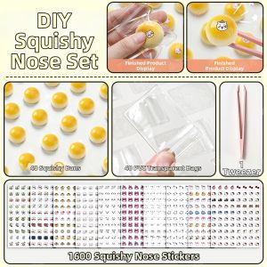 YUGUANG | squishy stickers Cute Expression Stickers Squishy Stress Relief Toy