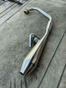 V5 BULLET PIPE FOR RUSI 125 / 150 /175 WITH RESONATOR and SILENCER