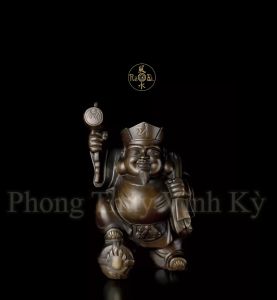 Thần Tài Nhật Bản - Mahakala Đại Hắc Thiên - Tượng Đồng Thờ Cúng Cao Cấp - Đồ Đồng Mỹ Nghệ