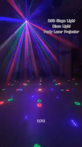 BARU SOWIXE Lampu Proyektor Disco LED RGB 60 Patterns 240V with Remote - YXE-15