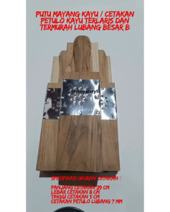 Putu Mayang Kayu / Cetakan Petulo Kayu Terlaris Dan Termurah Lubang Besar B