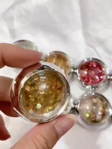 Set 8 hũ nhũ kim tuyến vảy cá 6D siêu sáng chuyên dụng trang trí móng tay chân