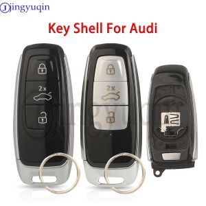 Jingyuqin 3 Buttons Xhorse XSMA8YEN MLB Remote Car Key Shell For Audi A6 A6L A7 A8 C8 Q5 Q7 Q8 R8 RS D5 E-Tron Coupe 2016-2024