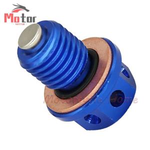 Suitable for Off-Road Motorcycle Oil Drain Plug Bolt M12x1.5 Magnetic Oil Drain Plug Bolt Oil Groove Screw