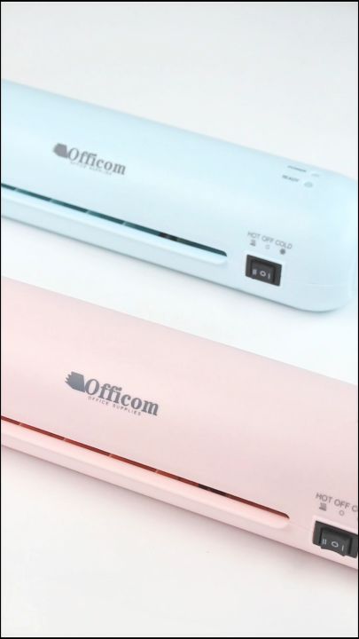 Officom 5 in 1 SL280 Laminating Machine Bundle A4 Size Hot & Cold Film ...