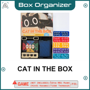 Cat in the Box Board Game Box Organizer Insert