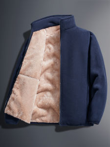 LIEYAN | Fleece Lined Warm Jackets Blue