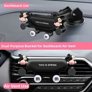 FENGQU | Female-friendly New Version Car Mount Phone Holder
