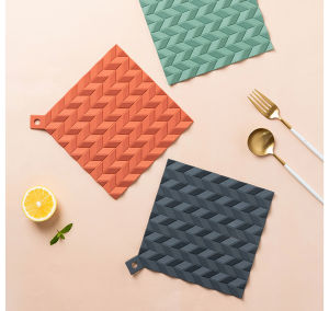 Thảm Bàn Ăn Bằng Silicon Chịu Nhiệt Độ Cao Thảm Chống Trượt Thảm Đựng Cốc Thảm Chống Bỏng Cho Nồi Và Bát Đĩa MEYA HOME