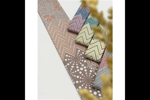 Kain Batik Meteran Katun Soft Pastel Premium Jarik Panjang Pekalongan Motif Modern Kejora 3D