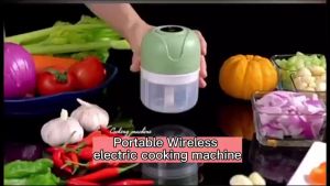 Mini Electric Garlic Chopper USB Mesin Penggiling Daging Penghancur Bawang Putih Pisau Tumbuk Jahe Penghancur Sayuran yang Tahan Lama Alat Dapur