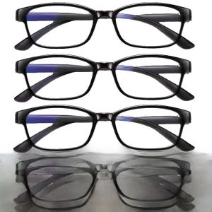 Ultra-Light Fashionable Resin Reading Glasses for Men And Women High Definition Clear Text Vision Anti-Blue Light 200 Degrees