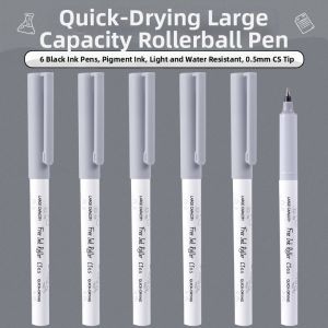 LFSHAONVXIN | High Aesthetic INS-style Quick-dry Large Capacity Student Exam Preparation Ballpoint Pen