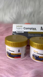 Kem duỗi ép tóc Lavox Nano Complex (150ml x 2) hiệu quả tốt nhỏ gọn tiện lợi HỘP MÀU TRẮNG