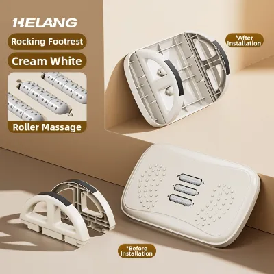 Helang | Ergonomic Footrest Anti Cross-Legged Pedal Under Desk