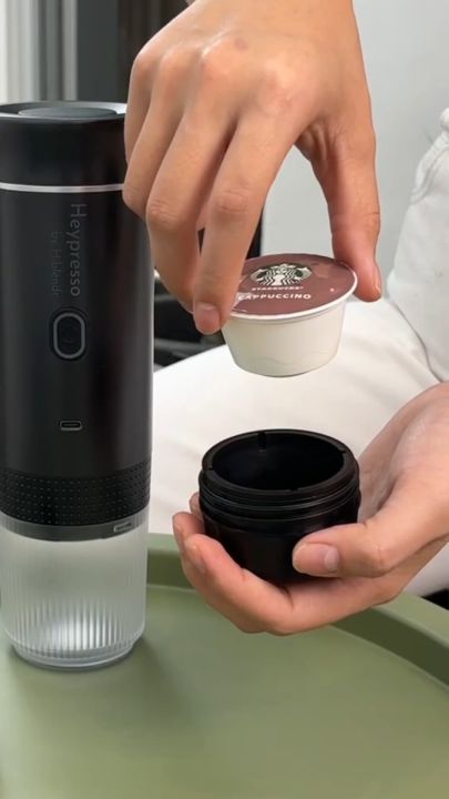 Portable Electric Espresso Machine, Car Self-Heating