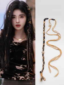 Handmade Braid Hair Accessories for Women Traditional Ethnic Design Bundle Strand Casual Style Fashionable Hair Ties