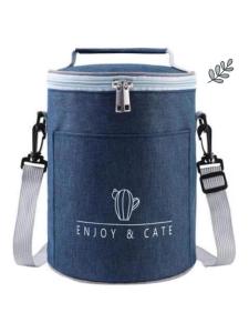 BOJIAJIAJU | Insulated Meal Bag Handbag Round