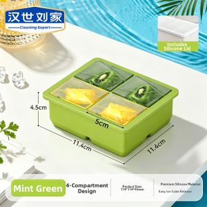 HANSHILIUJIA | Large Cube Silicone Ice Tray