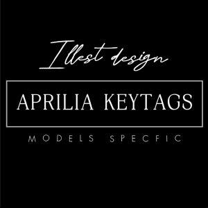 24 APRILIA KEYTAG: RS125 RS4 RSV4RR RSV4 RF TUONO 660 V4 RS660 SRGT200 TUAREG SPORT SERIES KEYCHAIN KEY CHAIN KEY TAG KEY HOLDER MOTORCYCLE ACCESSORIES