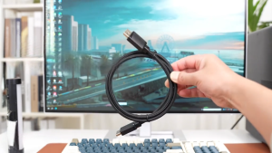 SAMZHE Displayport Cable 8K/60Hz DisplayPort 1.4 Cable Male to Male connector Hig-speed 32.4Gbps for PUBG Gaming HD PC Display port Cable