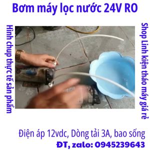 Bơm máy lọc nước 24V cũ tháo máy - Motor RO Headon Kagaroo Karofi