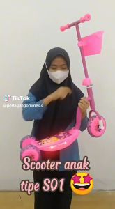 Mainan Anak Skuter Roda Tiga /PMB S01/Scooter /Skuter 3 roda - kickboard skuter anak
