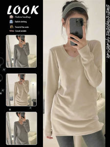 Long Mid-Length T-shirt Shirt