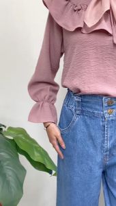 Dostifashion Mara Jeans | Celana Kulot Wanita Kekinian | Celana Kulot Lurus Wanita