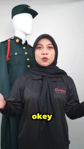 Outpost Bush Jacket Pegawai Wanita Kadet Remaja Sekolah (KRS)