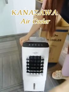 KANAZAWA Air Cooler Home with 10L Water Tank Three-Speed Regulation Automatic swing Air conditioning fan