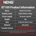 ANENG BT169 Digital Battery Testers Detector Multifunctional Quickly Measure Battery  AA/AAA/C/D/9V/1.5V Button Cell Measurement. 