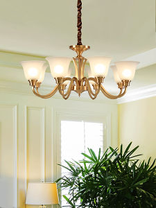 GELAIYA | Modern Minimalist Luxury European Style Copper Pendant Light